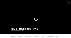 Desktop Screenshot of biobien-etre.fr